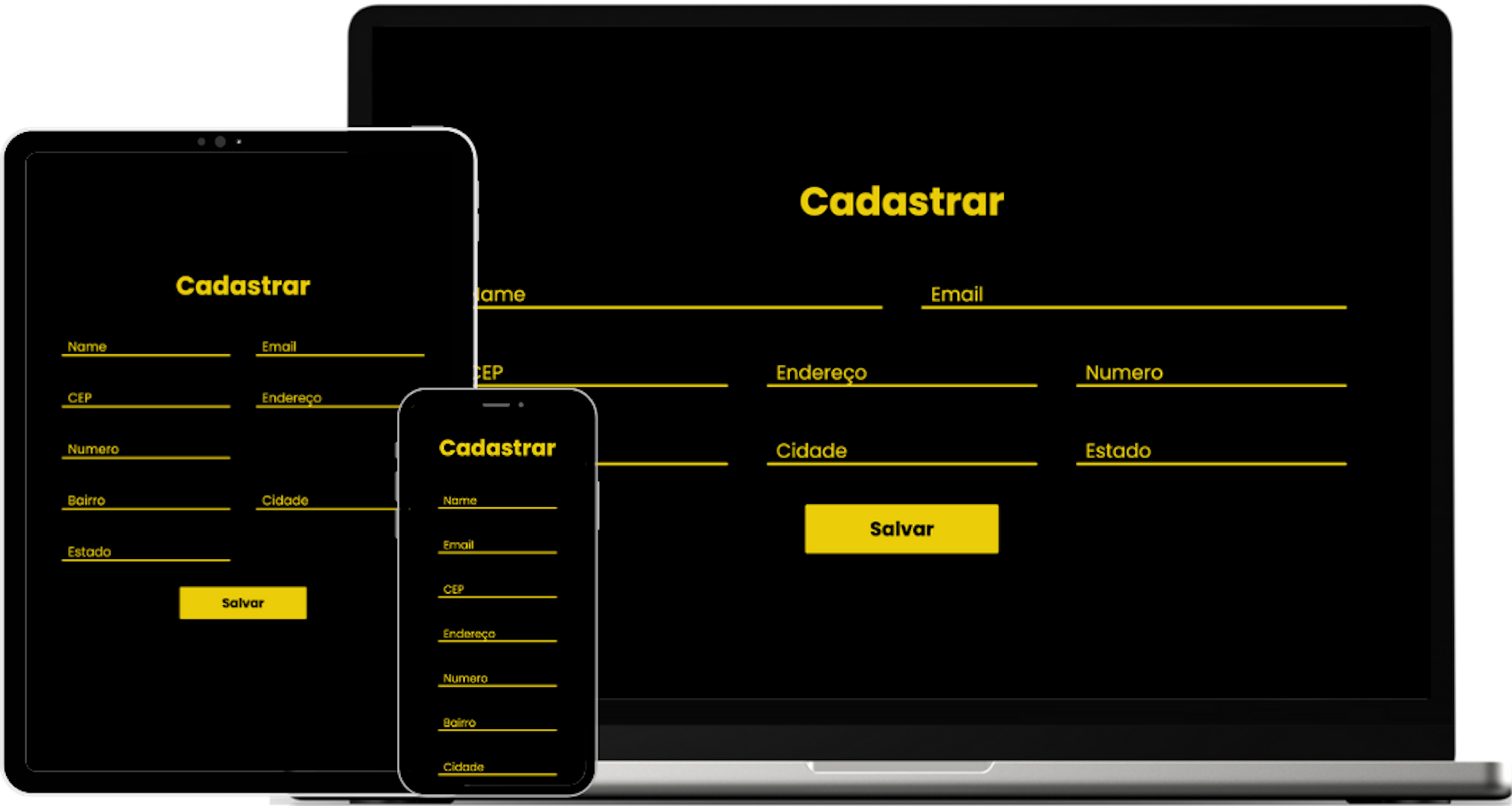 tablet and smartphone with cep API system image